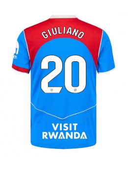 Moški Nogometna dresi replika Atletico Madrid Giuliano Simeone #20 Tretji 2025-26 Kratek rokav Moški Nogometna dresi replika Atletico Madrid Giuliano Simeone #20 Tretji 2025-26 Kratek rokav